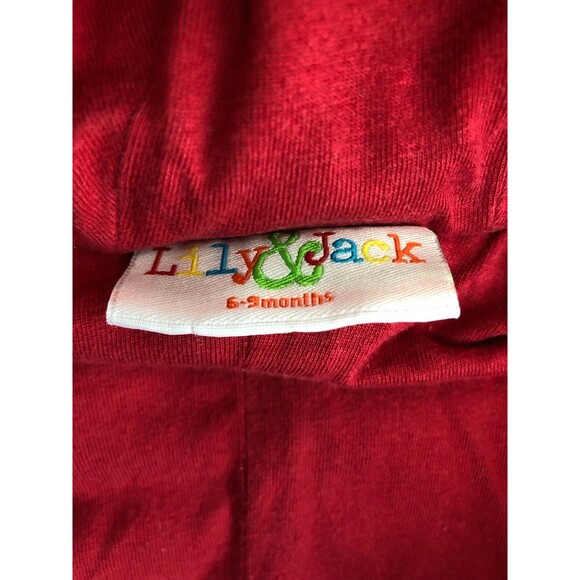 Lily & jack 6-9 M red and blue tractor puffer snowsuit - Picture 3 of 7